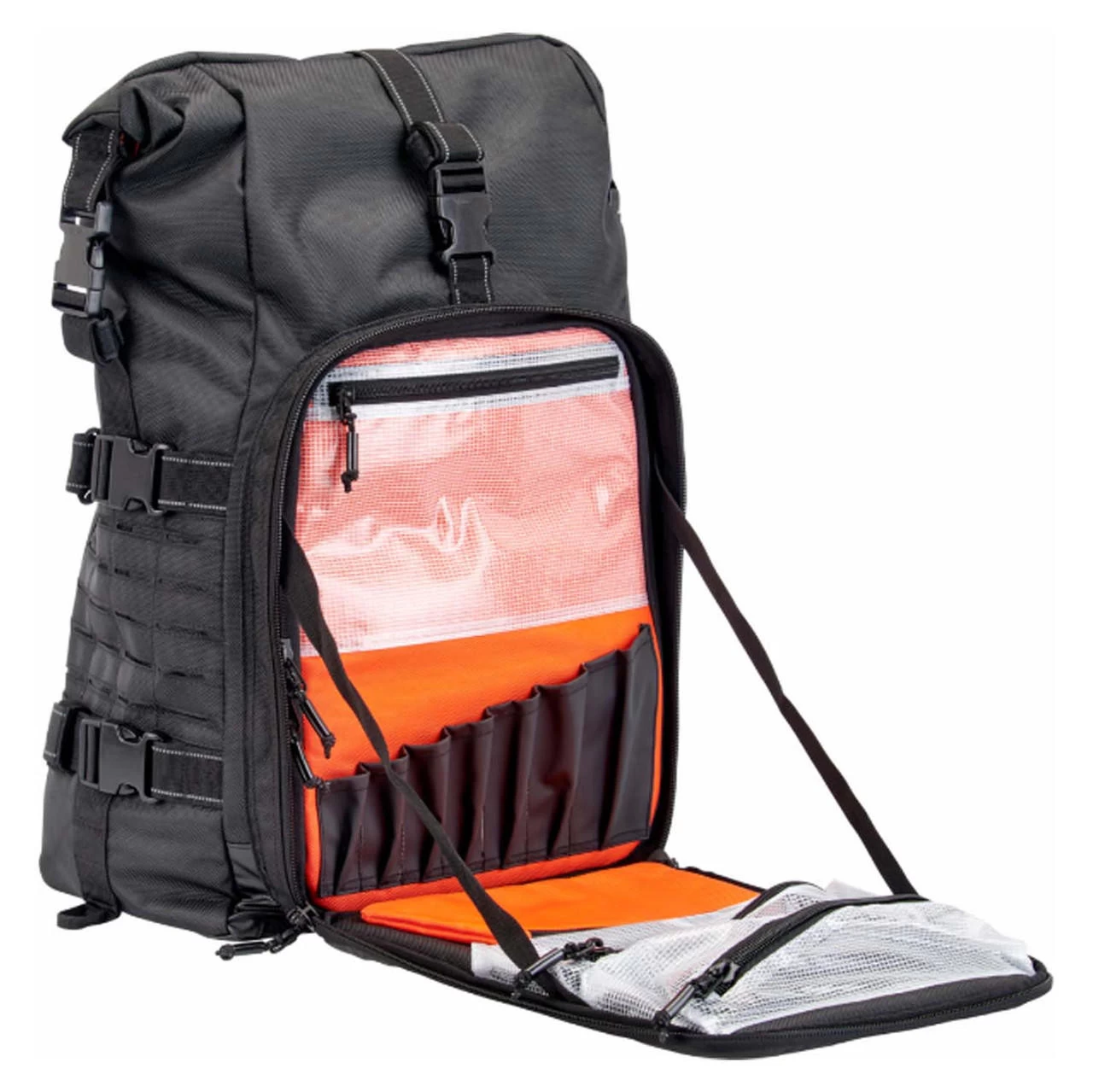 Biltwell - Black Exfil 80 Gen 2 Motorcycle Bag 7 Biltwell - Black Exfil 80 Gen 2 Motorcycle Bag - Image 5