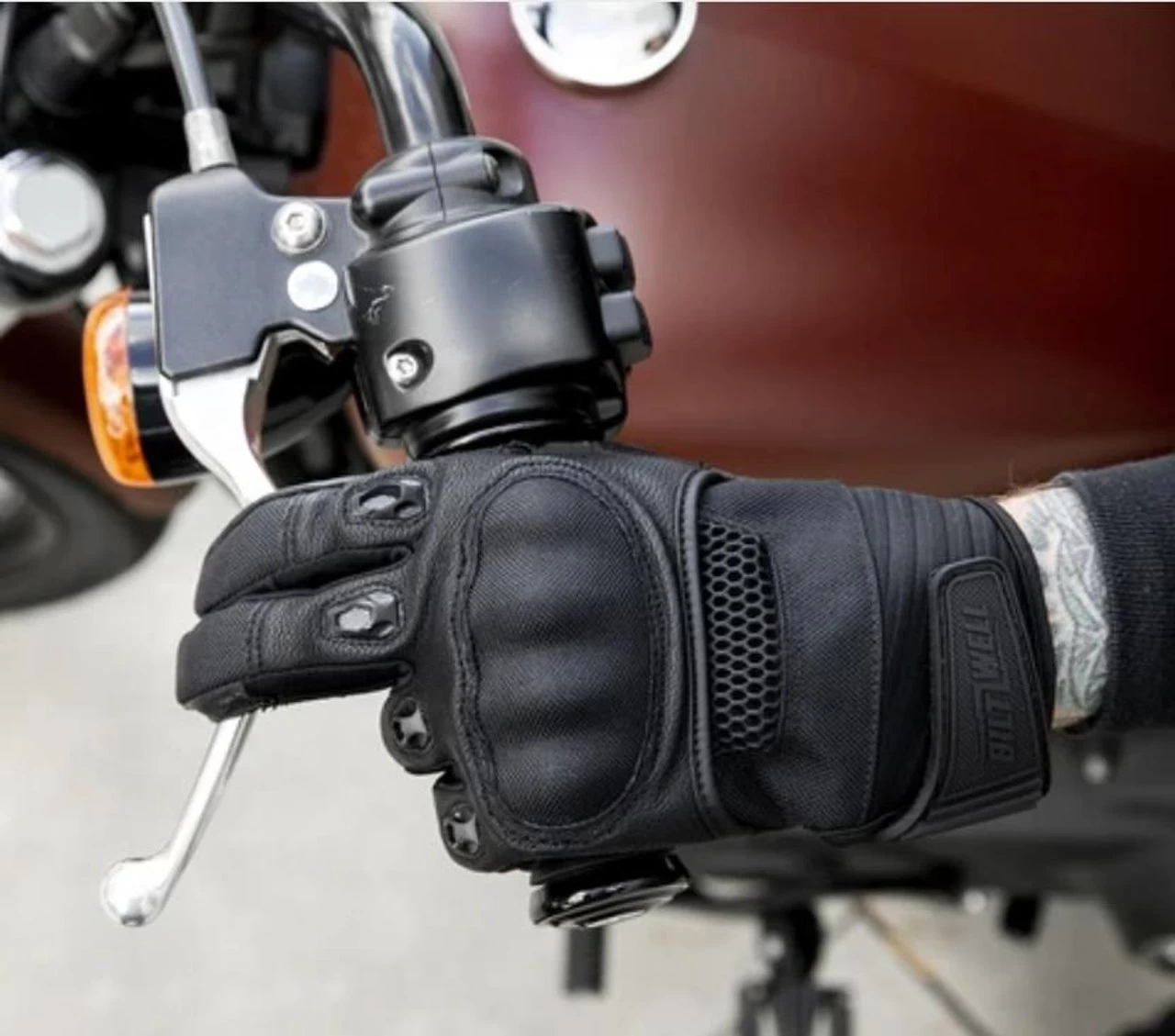 Biltwell Bridgeport Gloves - Black 22 Biltwell Bridgeport Gloves - Black - Image 20