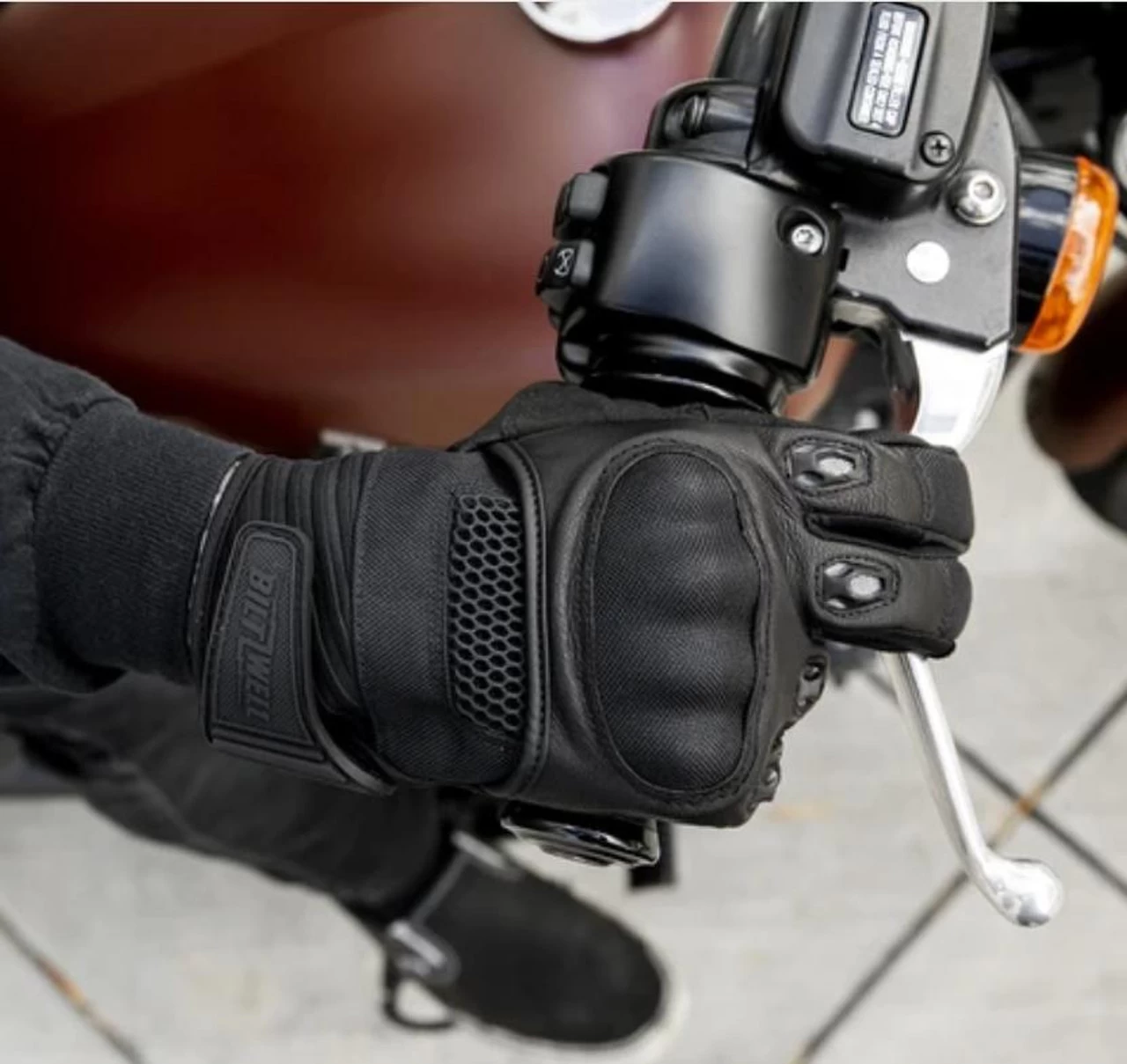 Biltwell Bridgeport Gloves - Black 17 Biltwell Bridgeport Gloves - Black - Image 15