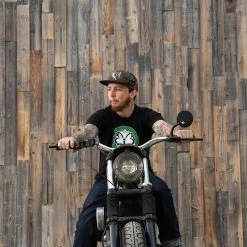 Biltwell - Chrome 1" Tracker Handlebars W/ TBW Plugs -Bell Helmets Store biltwell chrome 1 tracker handlebars w tbw plugs 37481.1690490390