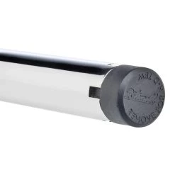 Biltwell - Chrome 1" Tracker Handlebars W/ TBW Plugs -Bell Helmets Store biltwell chrome 1 tracker handlebars w tbw plugs 65256.1690491643