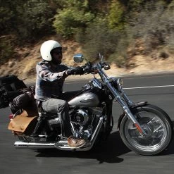 Biltwell - Chrome 1" Tracker Handlebars W/ TBW Plugs -Bell Helmets Store biltwell chrome 1 tracker handlebars w tbw plugs 68931.1690488796