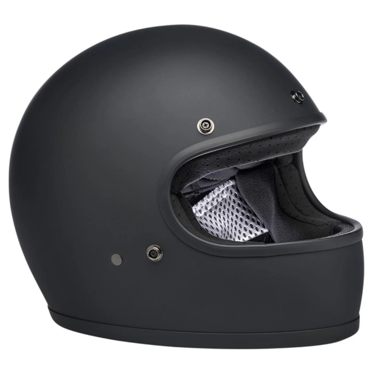 Biltwell Gringo Full Face ECE Helmet - Flat Black Factory 4 Biltwell Gringo Full Face ECE Helmet - Flat Black Factory - Image 2