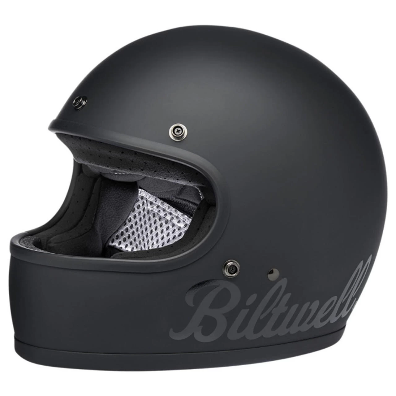 Biltwell Gringo Full Face ECE Helmet - Flat Black Factory 3 Biltwell Gringo Full Face ECE Helmet - Flat Black Factory