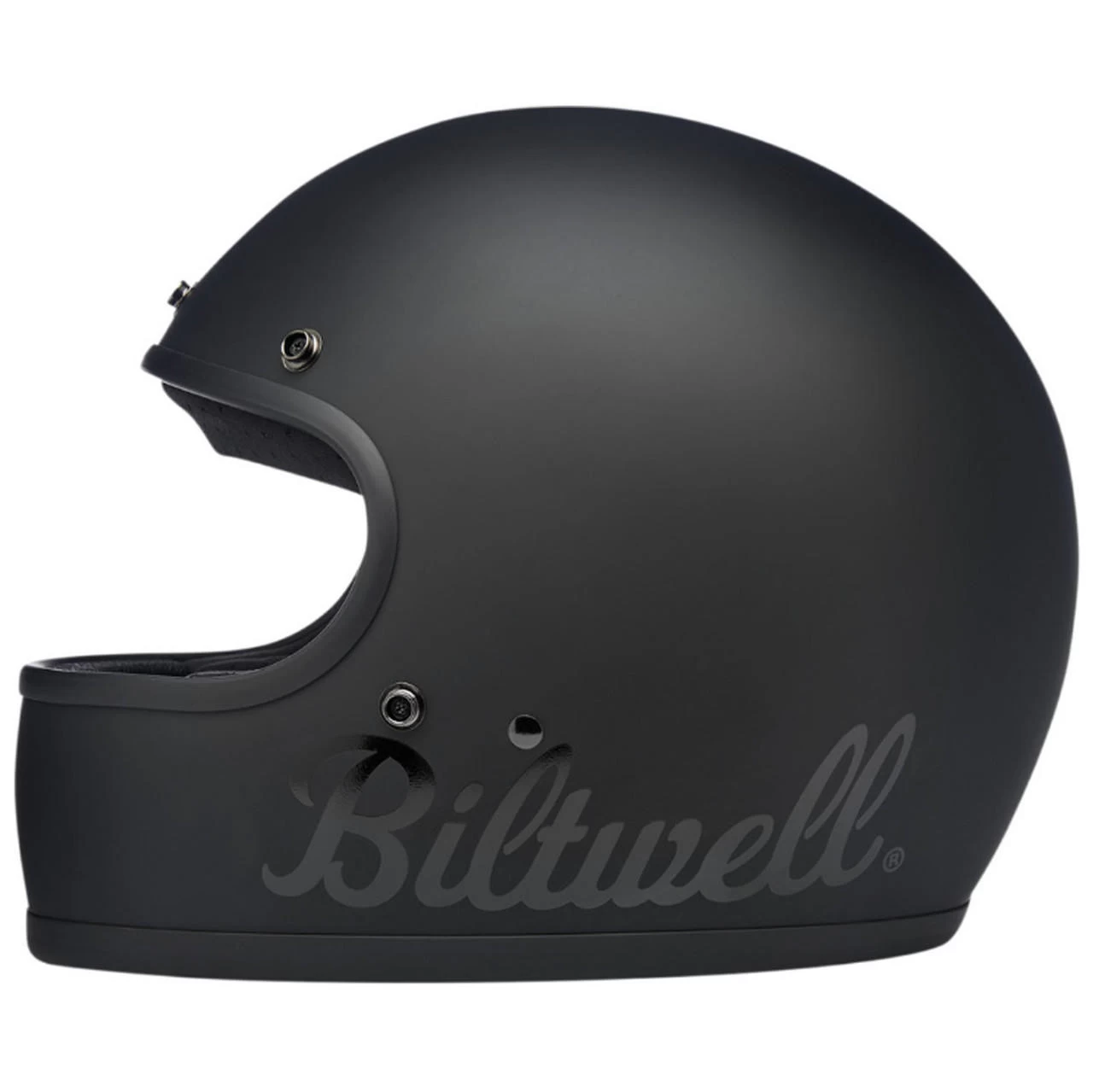 Biltwell Gringo Full Face ECE Helmet - Flat Black Factory 7 Biltwell Gringo Full Face ECE Helmet - Flat Black Factory - Image 5