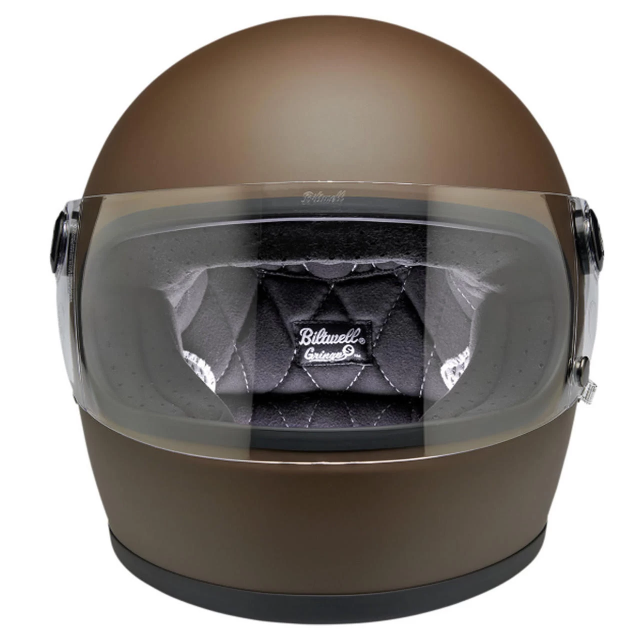Biltwell Gringo S Full Face ECE Helmet - Flat Chocolate 8 Biltwell Gringo S Full Face ECE Helmet - Flat Chocolate - Image 6