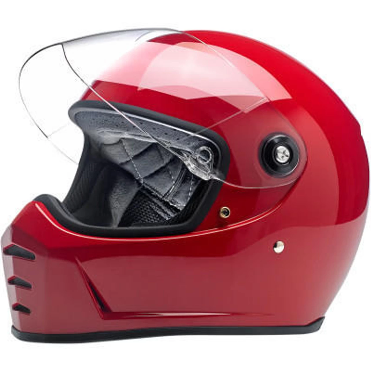 Biltwell Lane Splitter Full Face Helmet - Gloss Blood Red 8 Biltwell Lane Splitter Full Face Helmet - Gloss Blood Red - Image 6