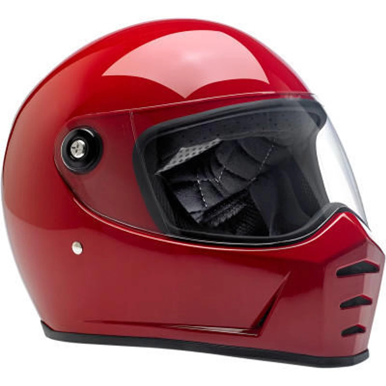 Biltwell Lane Splitter Full Face Helmet - Gloss Blood Red 9 Biltwell Lane Splitter Full Face Helmet - Gloss Blood Red - Image 7