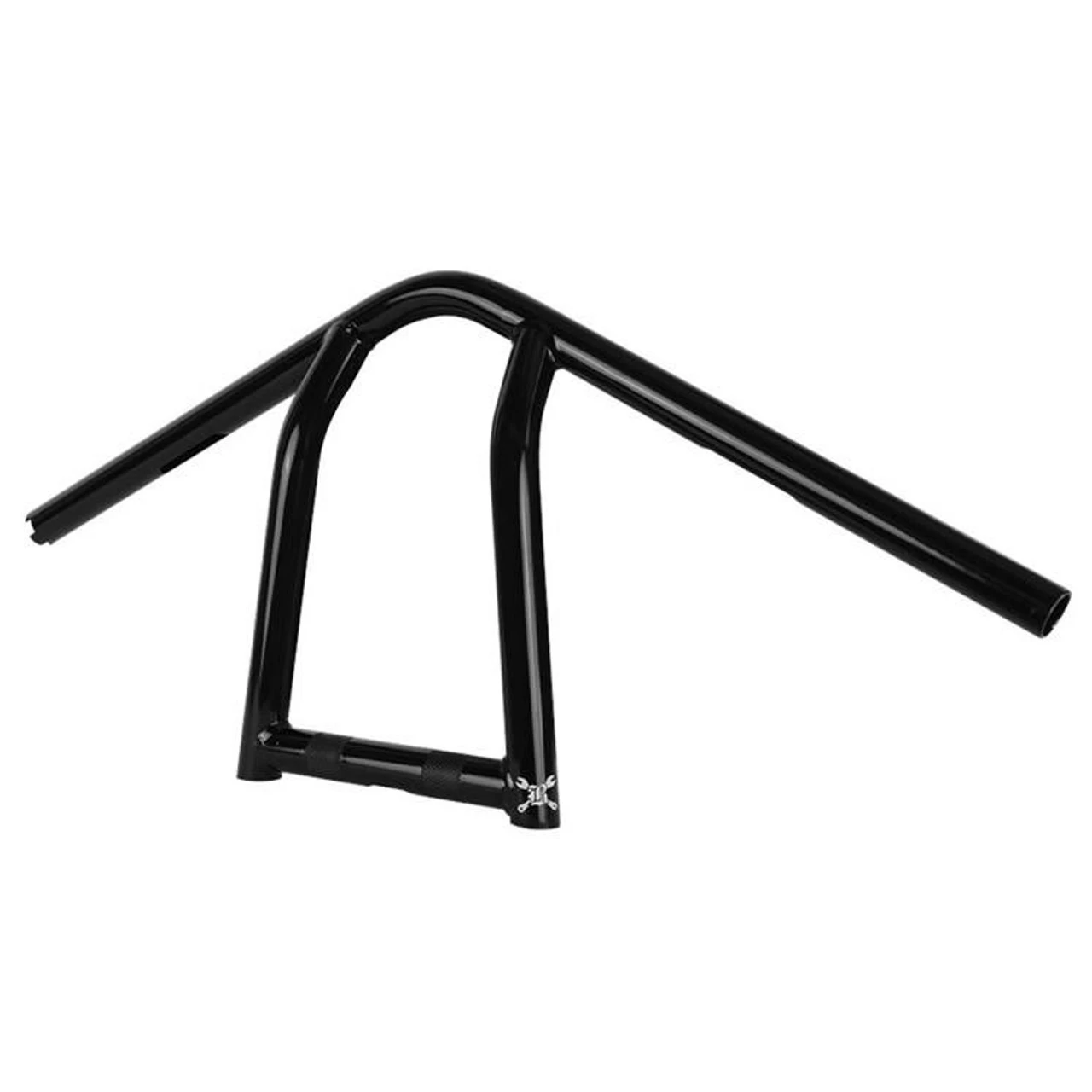 Burly Brand - 11" Black Powder Coat "The Jim" Bar 4 Burly Brand - 11" Black Powder Coat "The Jim" Bar - Image 2