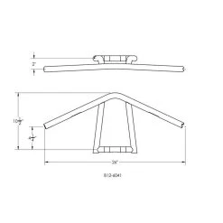 Burly Brand - 11" Chrome "The Jim" Bar -Bell Helmets Store burly brand 11 chrome the jim bar 45712.1690488054