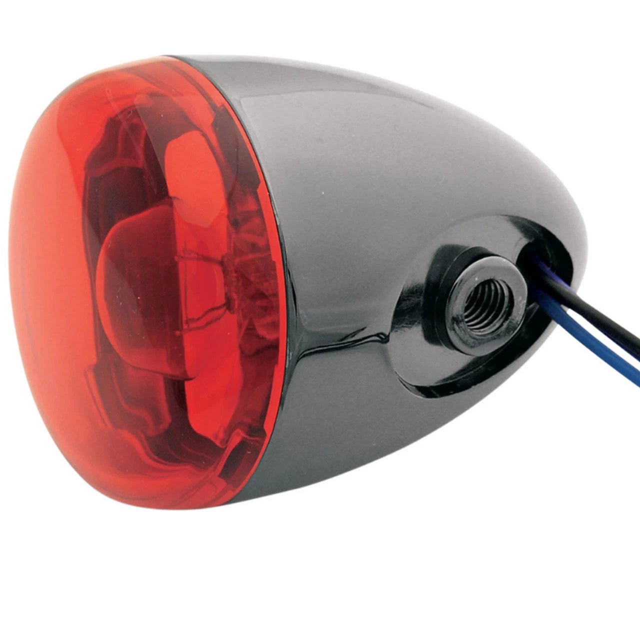 Chris Products - Custom Rear Signal Light Assembly - Black Nickel/Red, Dual-Filament, Bracket Mount 3 Chris Products - Custom Rear Signal Light Assembly - Black Nickel/Red, Dual-Filament, Bracket Mount