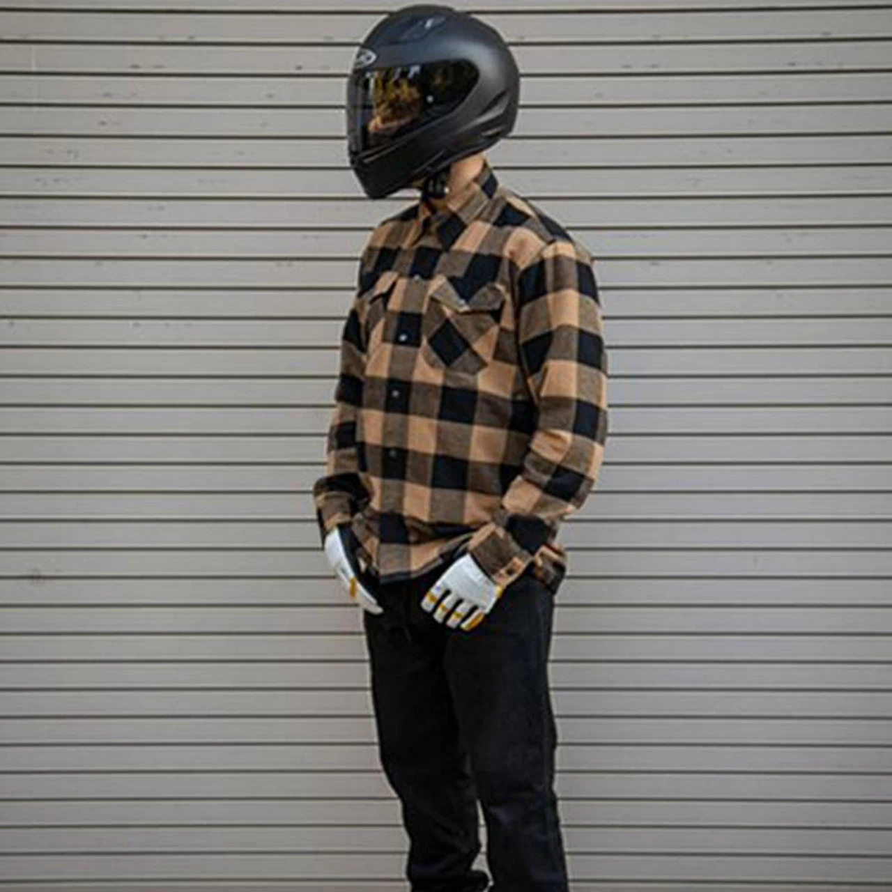 Cortech The Bender Protective Riding Flannel - Brown 5 Cortech The Bender Protective Riding Flannel - Brown - Image 3