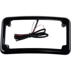 Cycle Visions Curved License Plate Frame