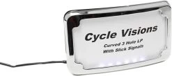Cycle Visions - License Plate Frame - 3 Hole