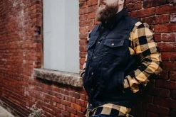 Deadbeat Customs 14 Oz. Signature Denim Vest - Collar 27 Deadbeat Customs 14 Oz. Signature Denim Vest - Collar -Bell Helmets Store deadbeat customs 14 oz signature denim vest collar 18446.1697659083