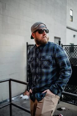 Deadbeat Customs - Classic Flannel Shirt - Forest (S,M) -Bell Helmets Store deadbeat customs classic flannel shirt forest 56688.1697659120