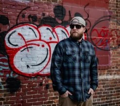 Deadbeat Customs - Classic Flannel Shirt - Forest (S,M) -Bell Helmets Store deadbeat customs classic flannel shirt forest 92556.1697659120