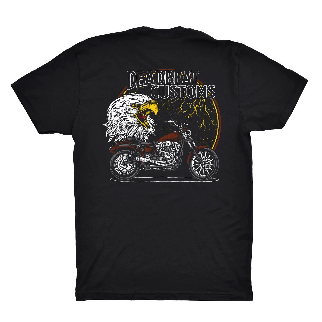 Deadbeat Customs Dyna Freedom T-Shirt 3 Deadbeat Customs Dyna Freedom T-Shirt