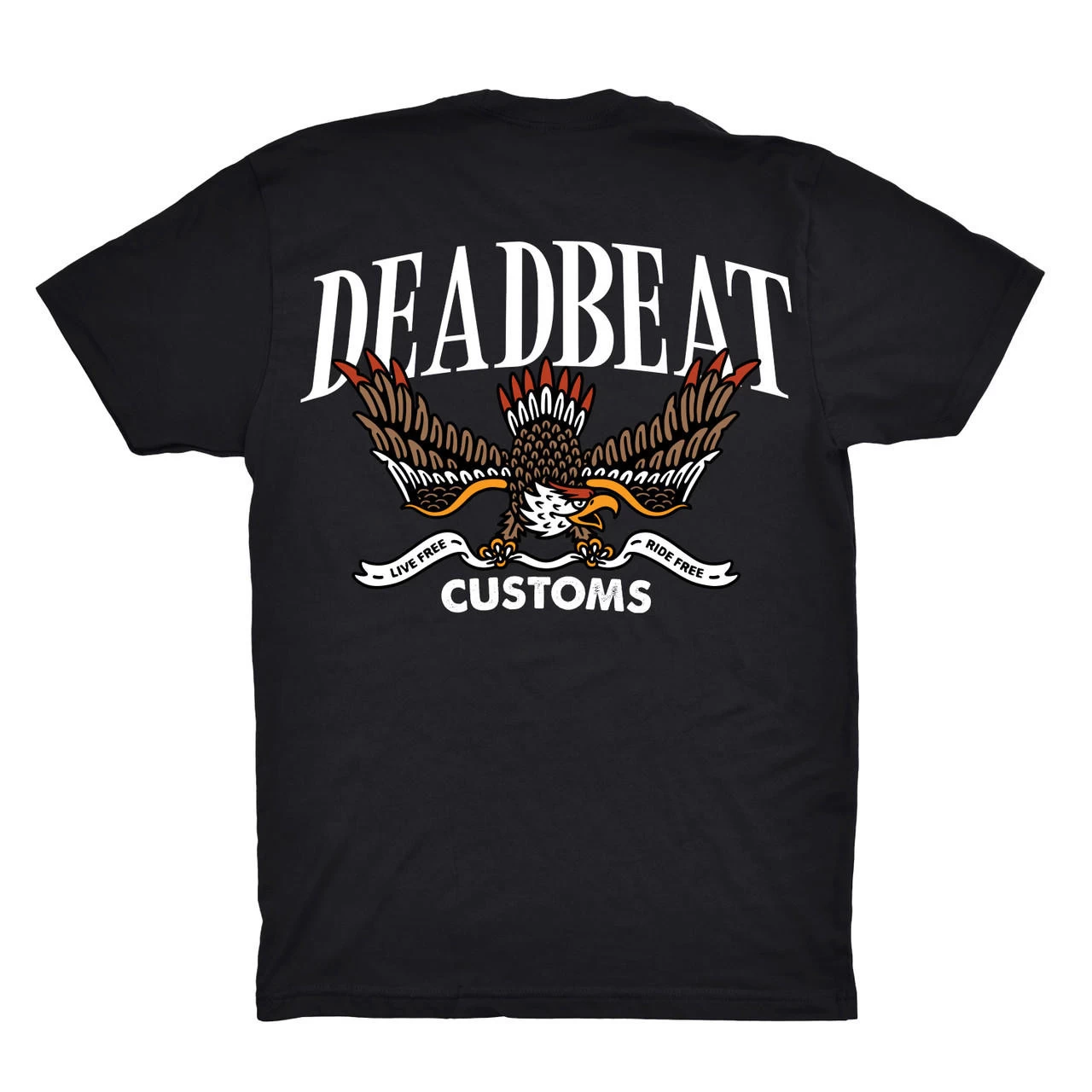 Deadbeat Customs Flying Eagle T-Shirt 3 Deadbeat Customs Flying Eagle T-Shirt