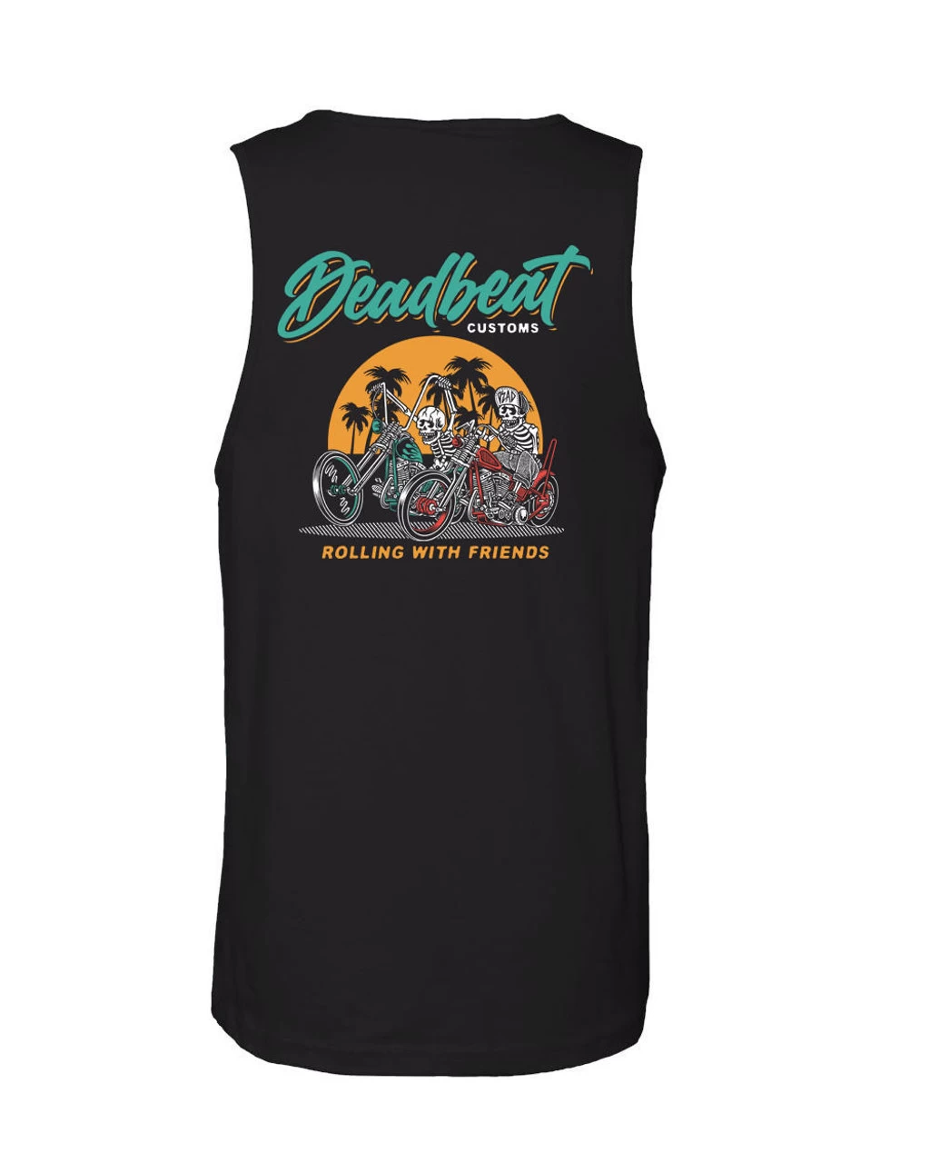 Deadbeat Customs Friends Tank Top 3 Deadbeat Customs Friends Tank Top