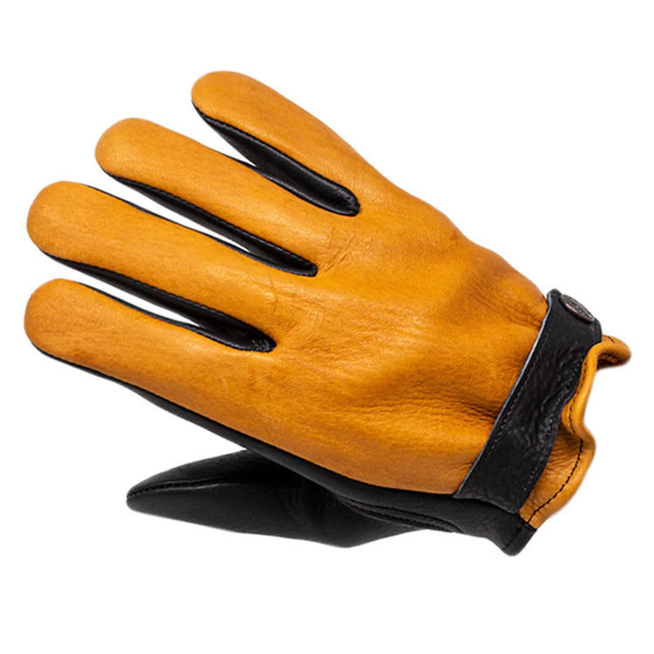 Deadbeat Customs - Jackson Two-Tone Deerskin Leather Gloves 4 Deadbeat Customs - Jackson Two-Tone Deerskin Leather Gloves - Image 2