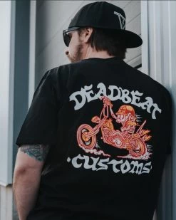 Deadbeat Customs Maltese T-Shirt 9 Deadbeat Customs Maltese T-Shirt -Bell Helmets Store deadbeat customs maltese t shirt 43884.1697659156