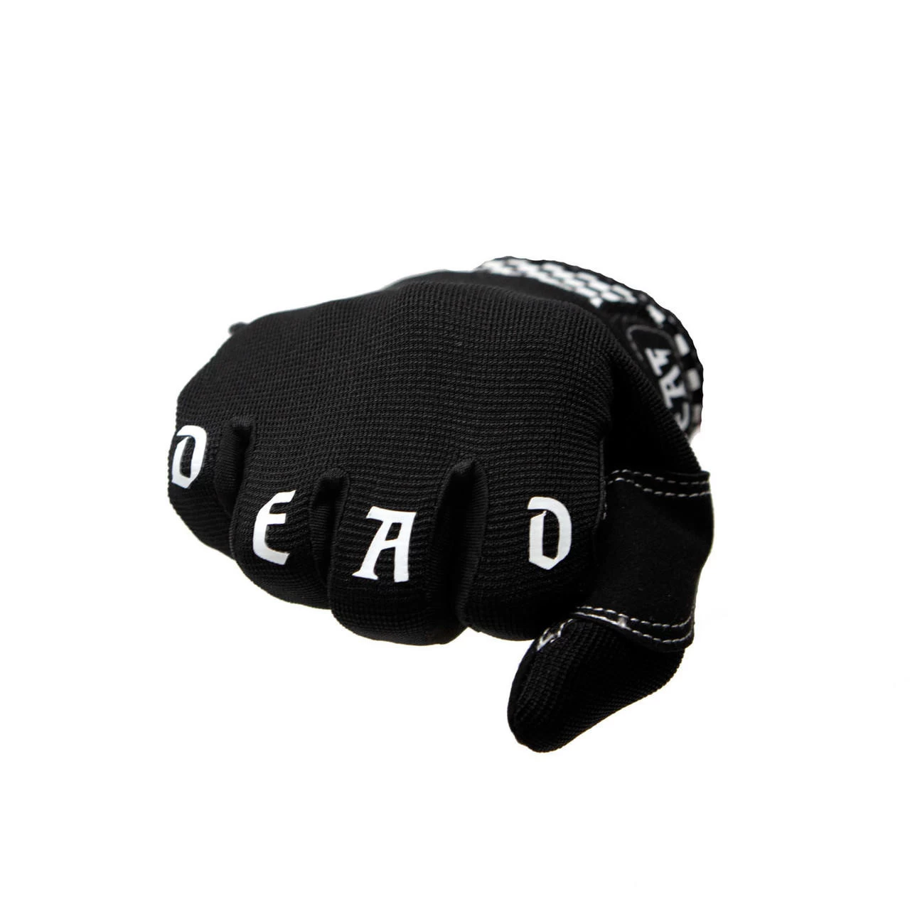 Deadbeat Customs - Moto Gloves - White 5 Deadbeat Customs - Moto Gloves - White - Image 3