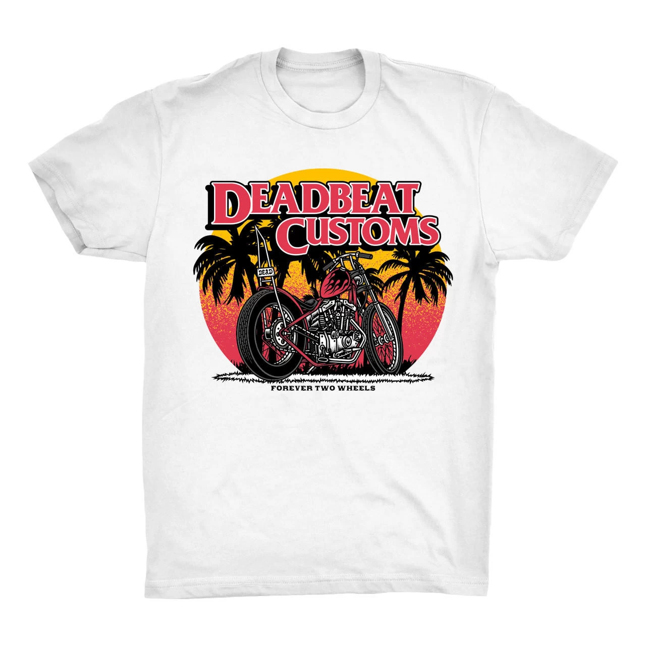 Deadbeat Customs Paradise T-Shirt 3 Deadbeat Customs Paradise T-Shirt