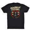 Deadbeat Customs Paranoid T-Shirt - Black 2 Deadbeat Customs Paranoid T-Shirt - Black -Bell Helmets Store deadbeat customs paranoid t shirt black 30801.1697659145