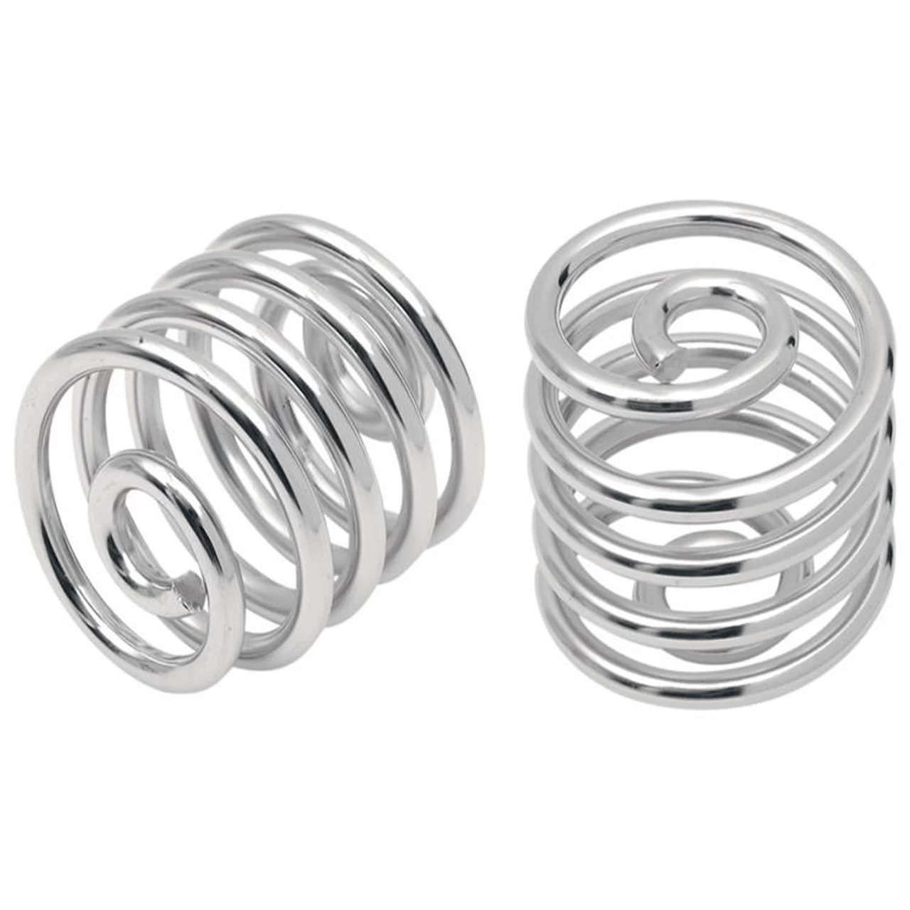 Drag Specialties - 2" Chrome Torison Seat Spring (pr.) 3 Drag Specialties - 2" Chrome Torison Seat Spring (pr.)