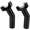 Drag Specialties 4.5" Forged Aluminum Pullback Handlebar Risers - Black -Bell Helmets Store drag specialties 4.5 forged aluminum pullback handlebar risers black 01350.1691079774