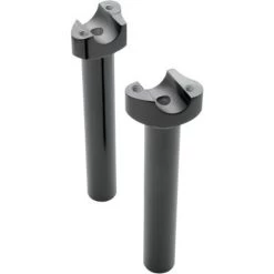 Drag Specialties 8" Forged Aluminum Handlebar Risers - Black