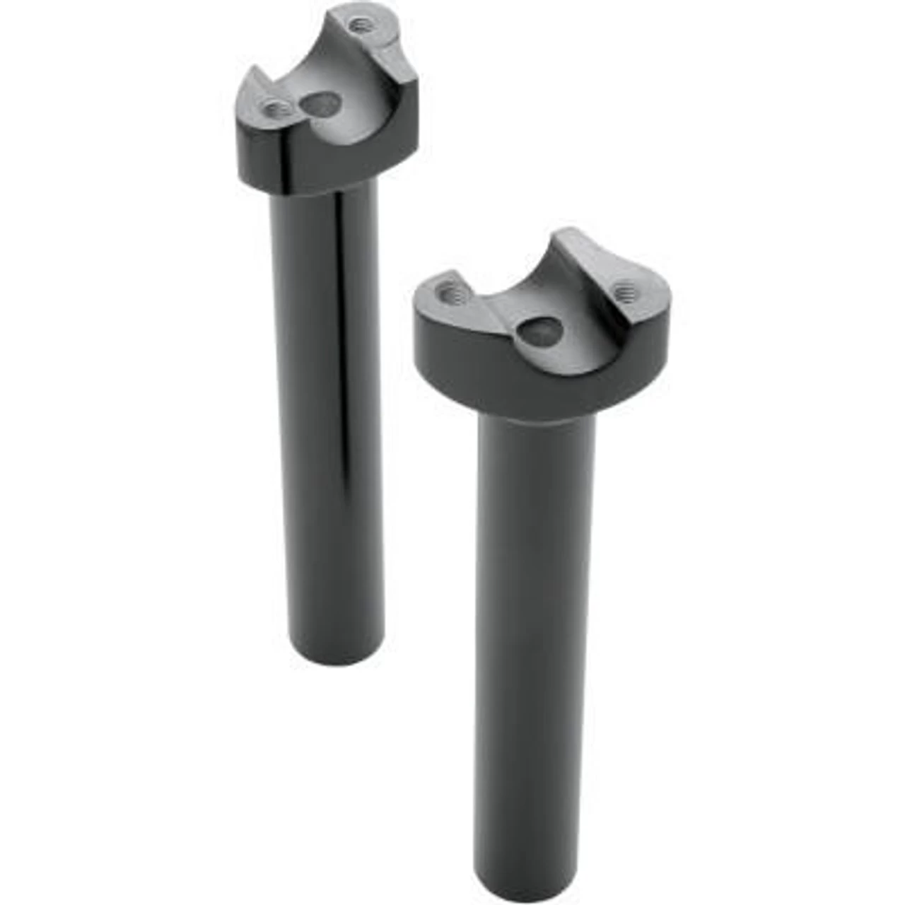 Drag Specialties 8" Forged Aluminum Handlebar Risers - Black 3 Drag Specialties 8" Forged Aluminum Handlebar Risers - Black