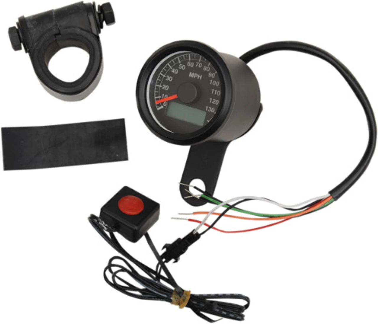 Drag Specialties - Programmable Mini Electronic Speedometer - 140 MPH 7 Drag Specialties - Programmable Mini Electronic Speedometer - 140 MPH - Image 5