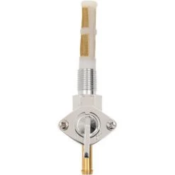 Drag Specialties - Straight Fuel Outlet 1/4" NPT Petcock - Chrome