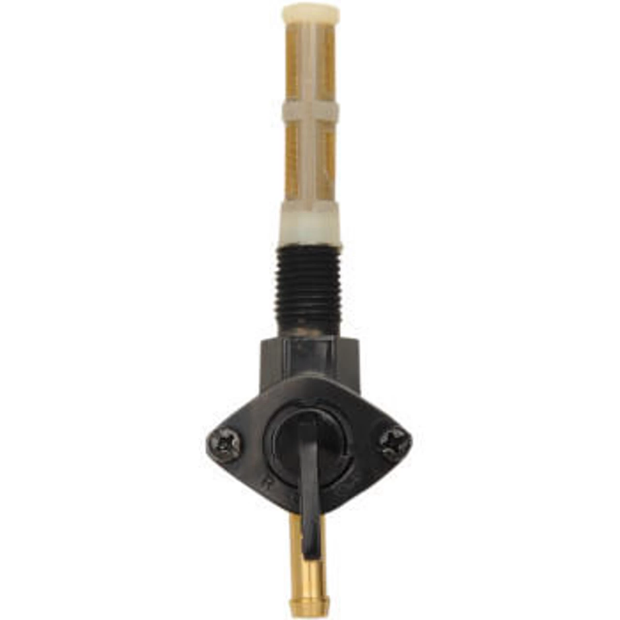 Drag Specialties - Straight Fuel Outlet 1/4" NPT Petcock - Gloss Black 3 Drag Specialties - Straight Fuel Outlet 1/4" NPT Petcock - Gloss Black