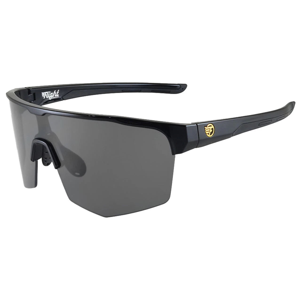 Flight Eyewear Accelerator Sport Sunglasses - Black 3 Flight Eyewear Accelerator Sport Sunglasses - Black