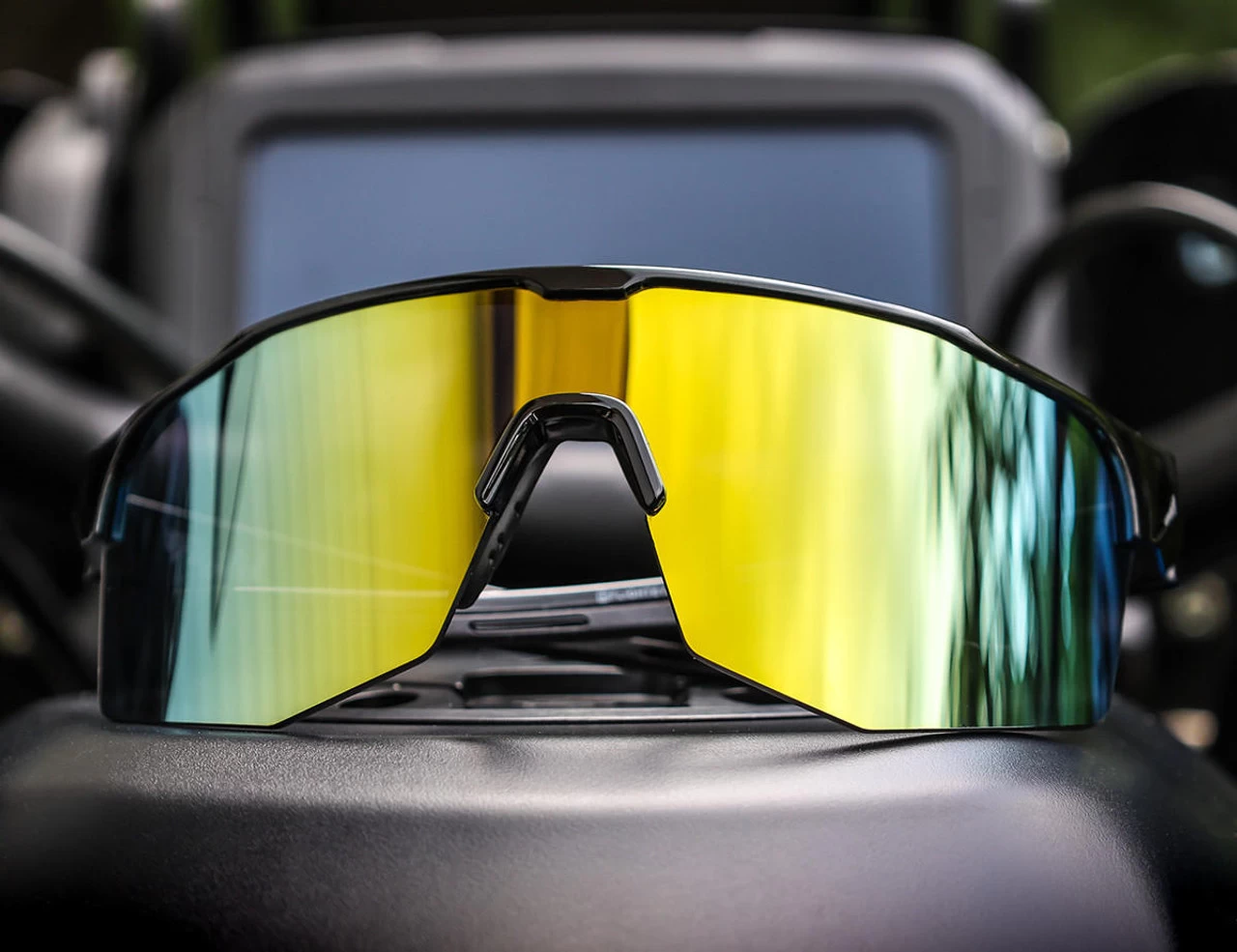 Flight Eyewear Accelerator Sport Sunglasses - Gold 7 Flight Eyewear Accelerator Sport Sunglasses - Gold - Image 5