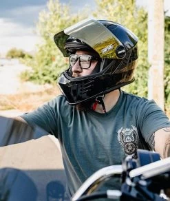 Flight Eyewear Benny V2 Square Riding Sunglasses - Black Frame/ Clear Lens -Bell Helmets Store flight eyewear benny v2 square riding sunglasses black frame clear lens 21070.1690491418