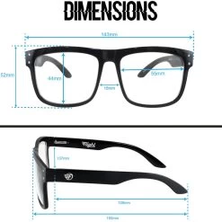 Flight Eyewear Benny V2 Square Riding Sunglasses - Black Frame/ Clear Lens -Bell Helmets Store flight eyewear benny v2 square riding sunglasses black frame clear lens 30800.1690492640