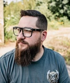 Flight Eyewear Benny V2 Square Riding Sunglasses - Black Frame/ Clear Lens -Bell Helmets Store flight eyewear benny v2 square riding sunglasses black frame clear lens 71442.1690489758