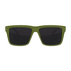 Flight Eyewear Benny V2 Square Sunglasses - OD Green Checkers