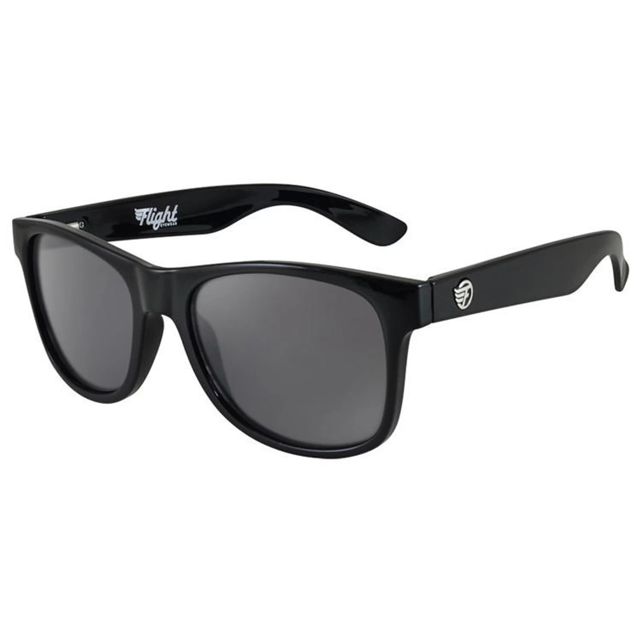 Flight Eyewear Elwood Classic Sunglasses - Black Frames/ Black Lenses 3 Flight Eyewear Elwood Classic Sunglasses - Black Frames/ Black Lenses