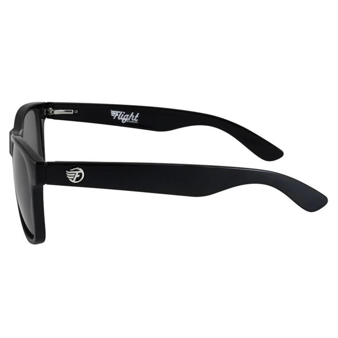 Flight Eyewear Elwood Classic Sunglasses - Black Frames/ Black Lenses 5 Flight Eyewear Elwood Classic Sunglasses - Black Frames/ Black Lenses - Image 3