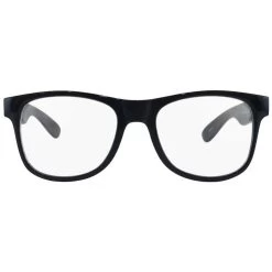 Flight Eyewear Elwood Classic Sunglasses - Black Frames/ Clear Lenses