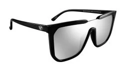 Flight Eyewear Fly-Hi Sunglasses - Black Frames / Mirror Lens