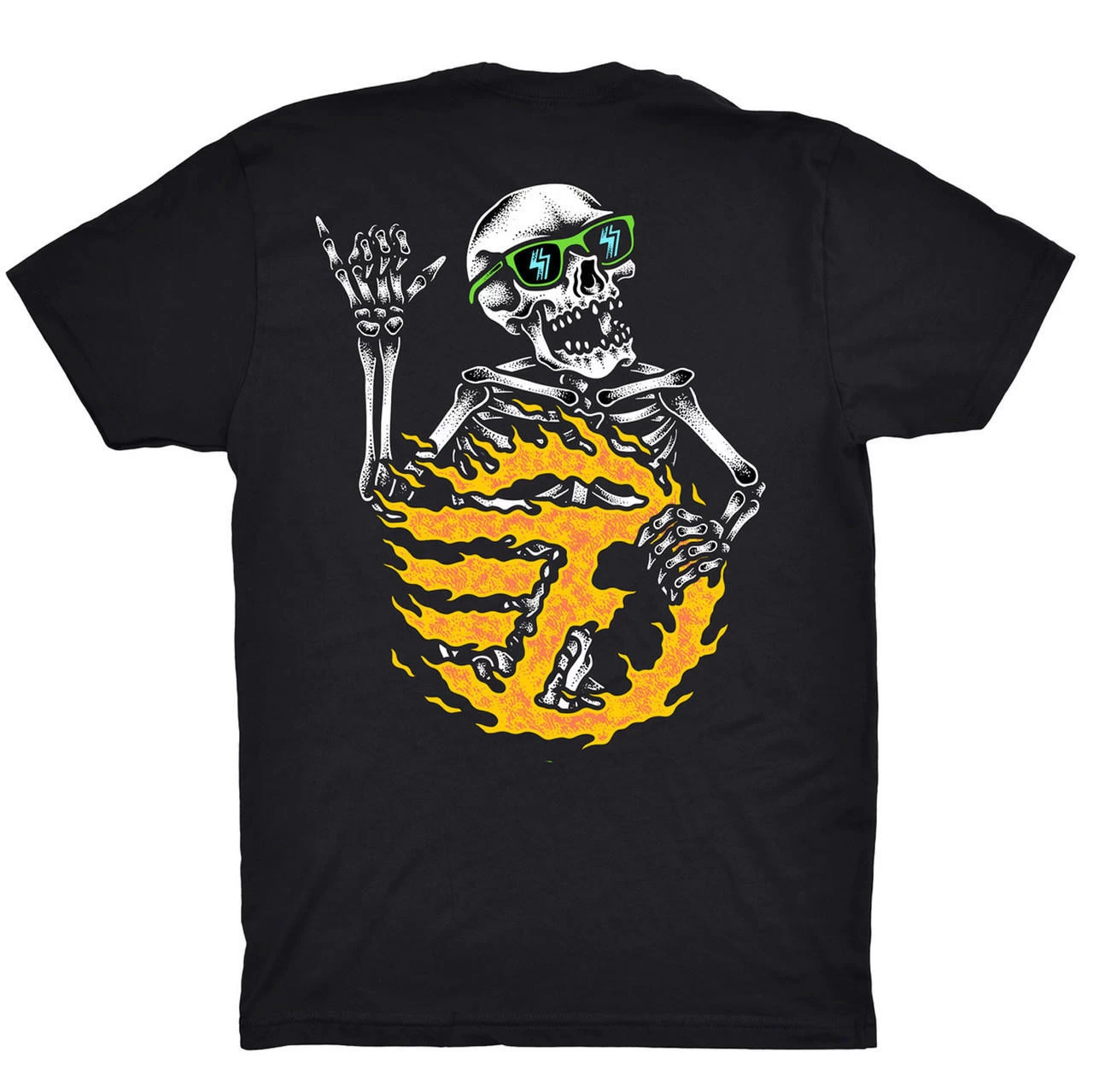 Flight Eyewear - Party On T-Shirt - Black 3 Flight Eyewear - Party On T-Shirt - Black