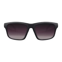 Flight Eyewear Rush Square Sunglasses - Black Frames/ Smoke Gradient Lenses
