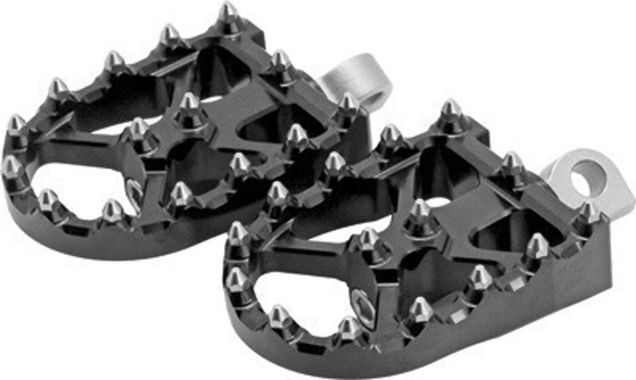 Flo Motorsports - Black BMX Style Footpegs - Large 3 Flo Motorsports - Black BMX Style Footpegs - Large