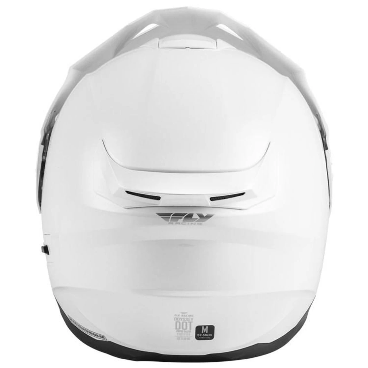 Fly Racing - Odyssey Modular Helmet - White 4 Fly Racing - Odyssey Modular Helmet - White - Image 2